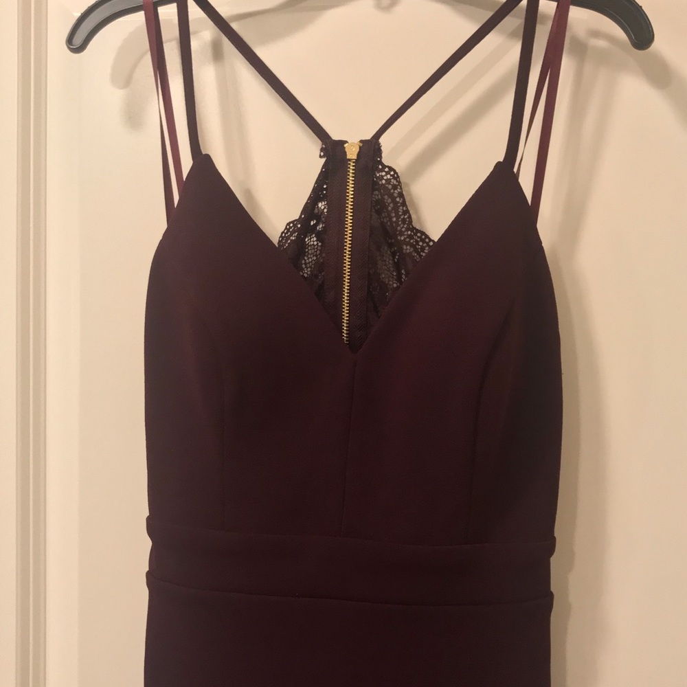 NWT 🏷- Burgundy Cocktail Dress - Picture 3 of 7